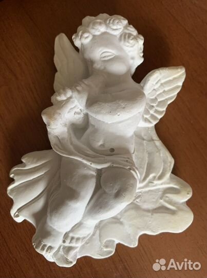 Ангелок гипсовый для интерьера