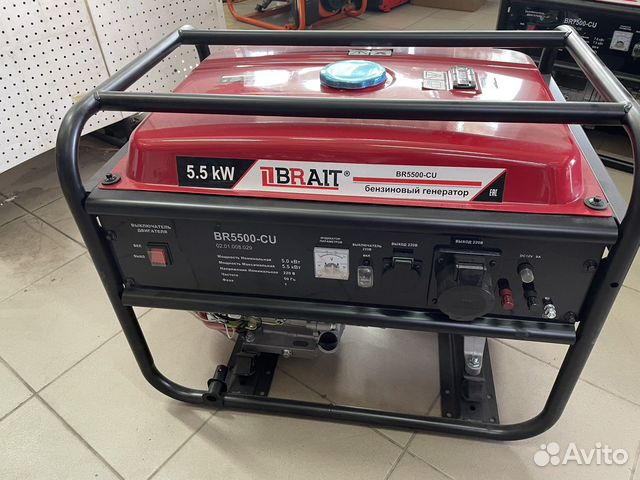 Генератор бензиновый brait BR-5500CU