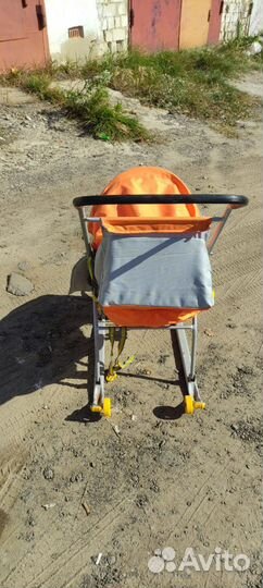 Санки коляска nika