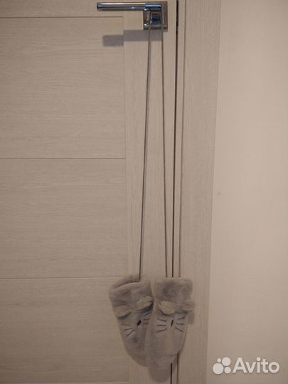 Меховые варежки кошечки