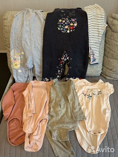 Одежда пакетом на девочку 80 размер Вещи пакетом