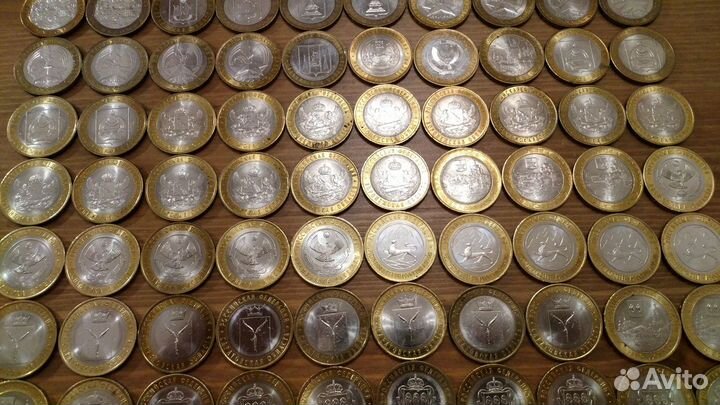Биметаллические юбилейные монеты