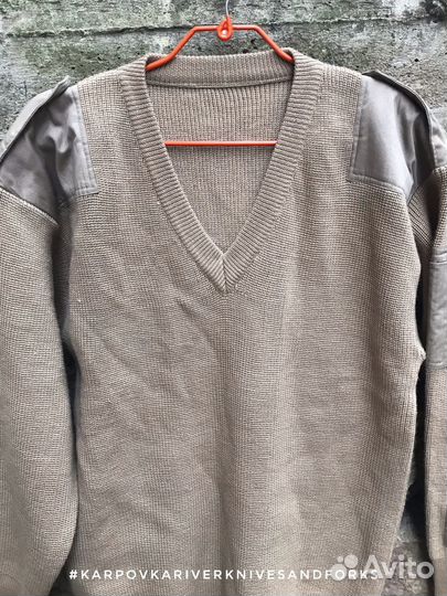 Свитер армейский 40'' Khaki, Великобритания