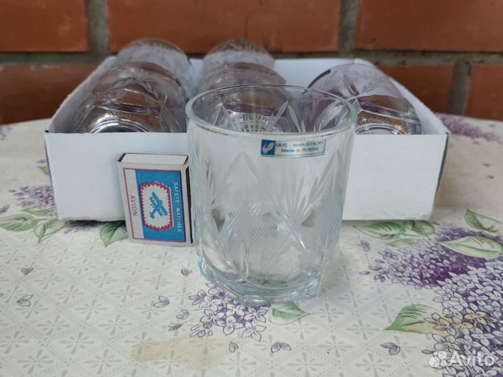 Хрустальные стаканы СССР
