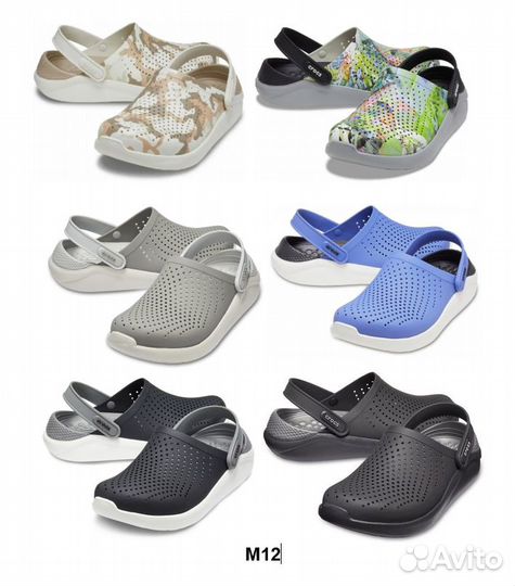 Сланцы шлепки шлепанцы сабо Crocs м12 - 45 - 46 р