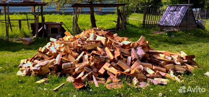 Дрова колотые Осина