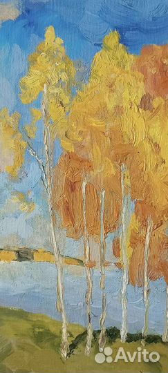 Картина маслом на холсте пейзаж