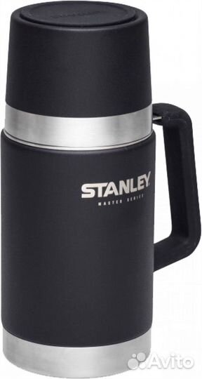 Термос stanley Master для еды 0.7L черный Ros803