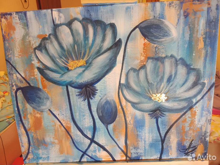 Интерьерная Картина на холсте 40*50 см