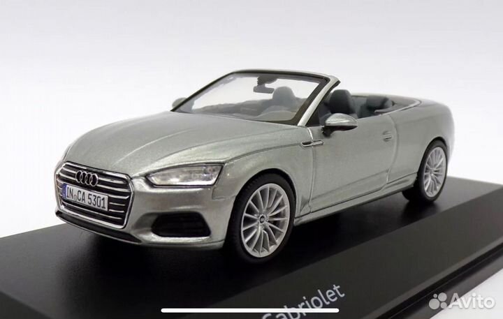 Модель Audi A5 Cabrio 2017 Spark 1/43