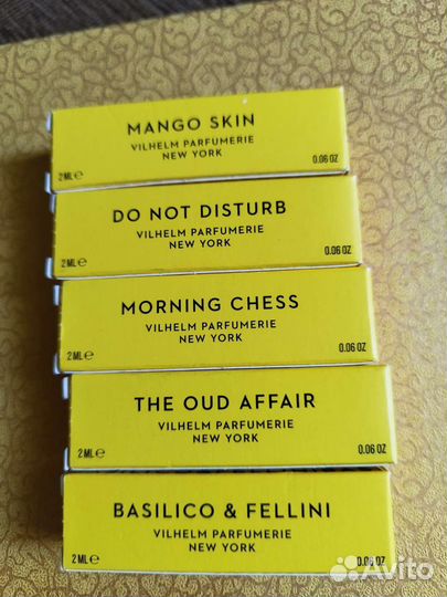 Миниатюры парфюмов мужские