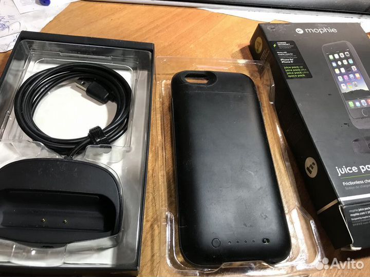 Чехол с акум iPhonе SE2020 SE2022 8 Mophie+зарядка