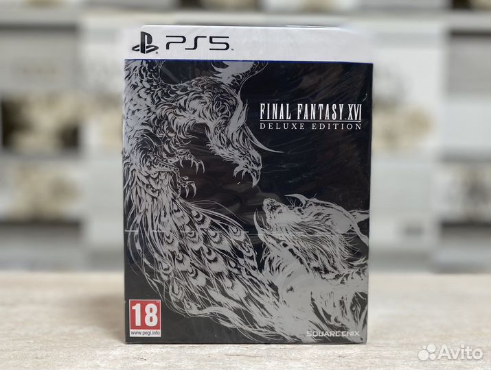 Диски Final Fantasy XVI PS5 / Deluxe Sony PS5