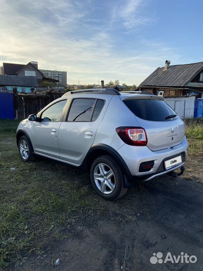 Renault Sandero Stepway 1.6 МТ, 2017, 102 000 км