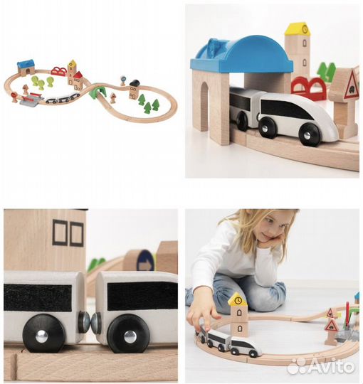 Железная дорога IKEA новая