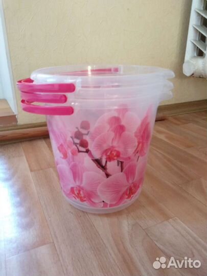 Ведра пластиковые