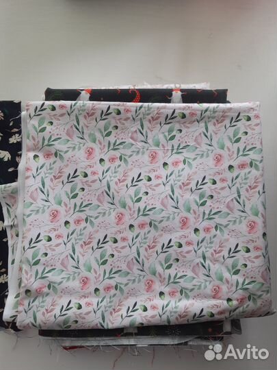 Ткань отрез хлопок