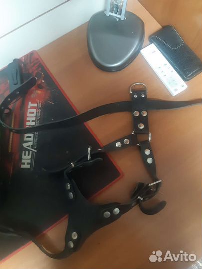 Шлейка для собаки из кожи