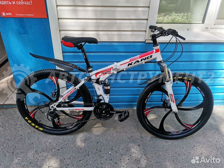 Велосипед на литых дисках