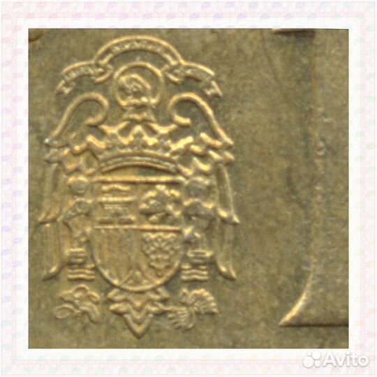 1 Песета 1980 Испания в звезде 