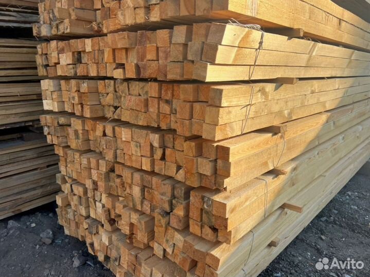 Доска обрезная 25х150х6000мм 1 сорт ГОСТ