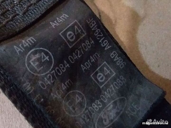 Ремень безопасности передний правый Ford Focus, I