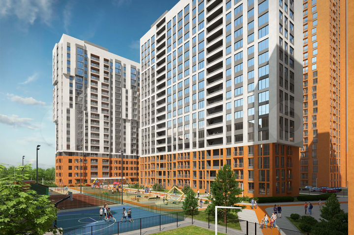 2-к. квартира, 48,1 м², 7/19 эт.