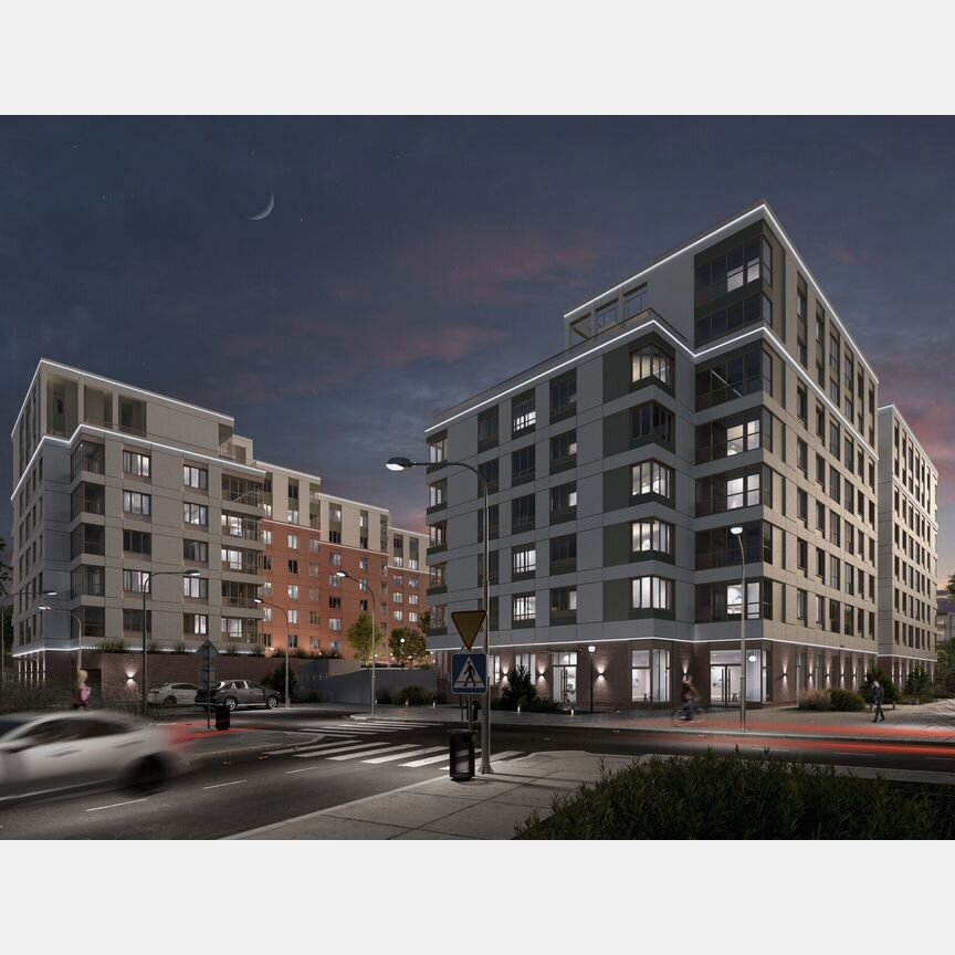 2-к. квартира, 68,9 м², 4/8 эт.