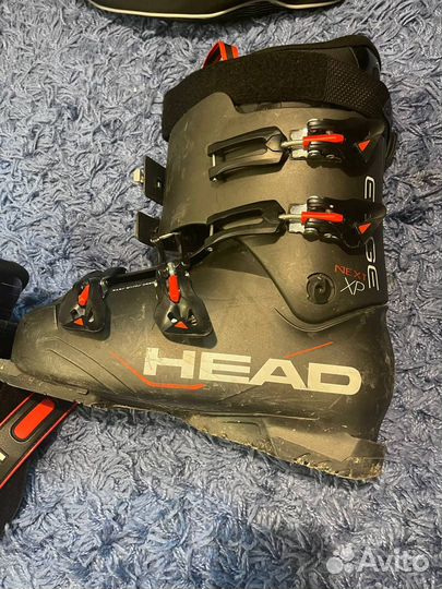 Лыжные ботинки с сумкой