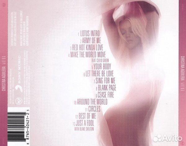 Christina Aguilera – Lotus (CD)