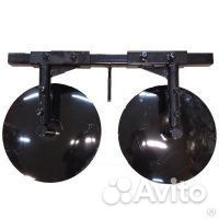 Окучник дисковый регулируемый без сцепки