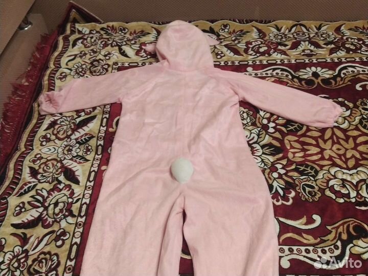 Новогодний костюм зайчика для девочки