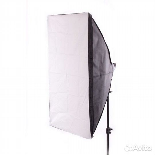 Светильник с софтбоксом 50х70, лампой и стойкой