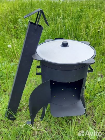 Казан с печкой 12л (в Туле)