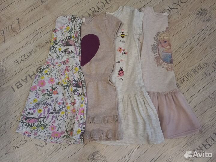 Одежда для девочки пакетом размер 98
