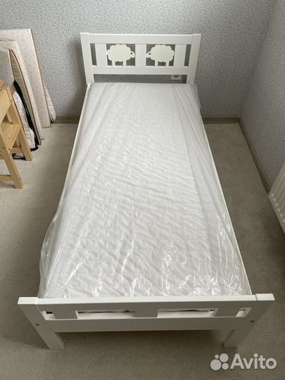 Детская кроватка Икея с матрасом