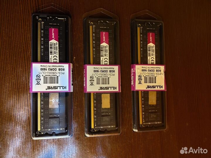 Оперативная Память Kllisre DDR3 8GB 1600MHZ