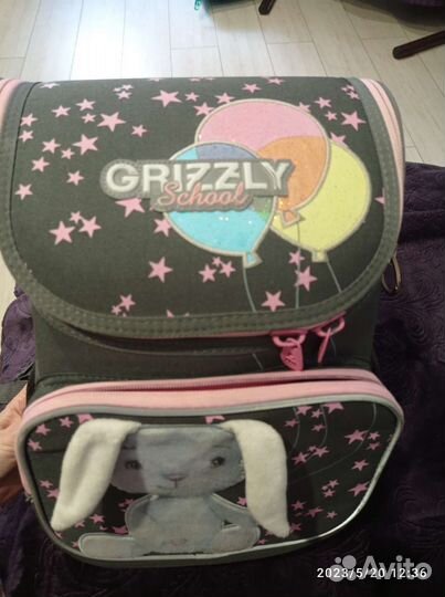 Рюкзак Гризли ортопедический б. У 1 год