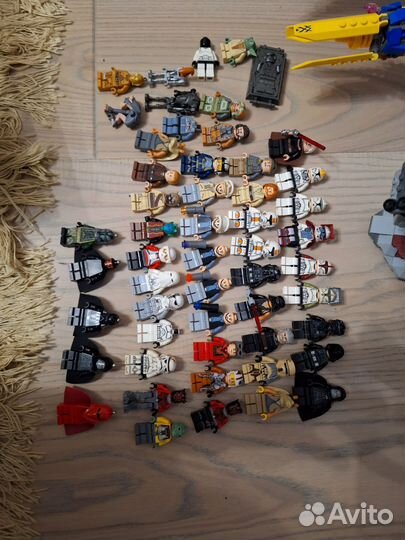 Lego star wars фигурки и части наборов