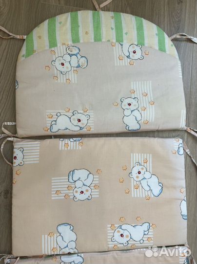 Бортики в детскую кроватку