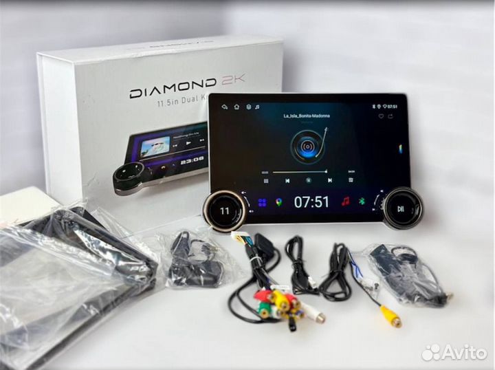 Магнитола 2din diamond 2k 64 android
