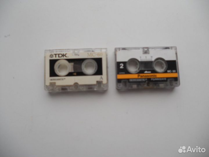 Кассеты : Panasonic, TDK ( Japan )