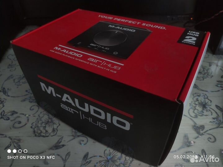 Аудиоинтерфейс / звуковая карта M-Audio Air Hub