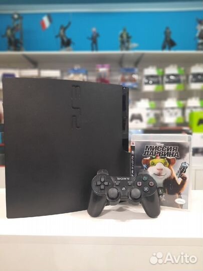 Sony Playstation 3 Slim 320gb + Миссия Дарвина
