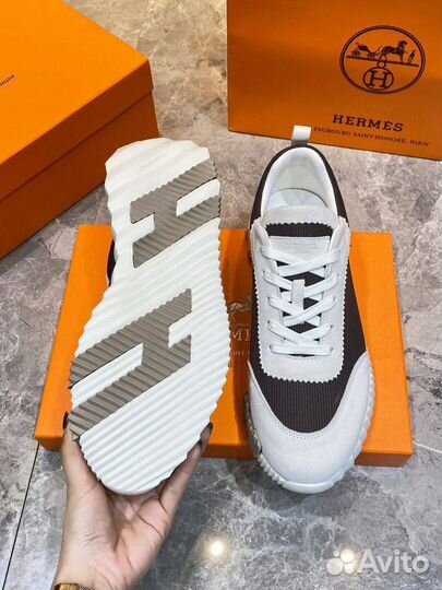 Элегантная обувь Hermes (39-45) для стильных мужчин