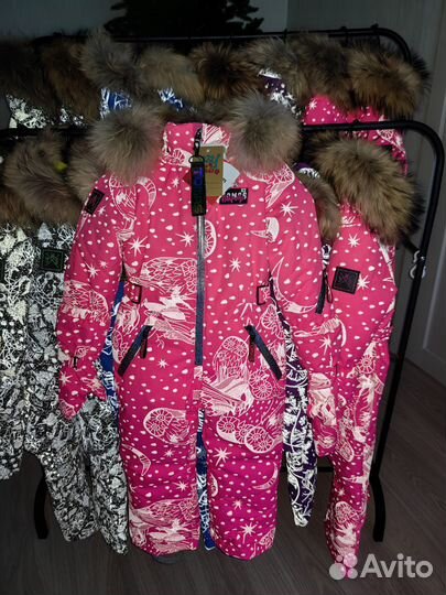 Зимний комбинезон Tomas новый 110-140