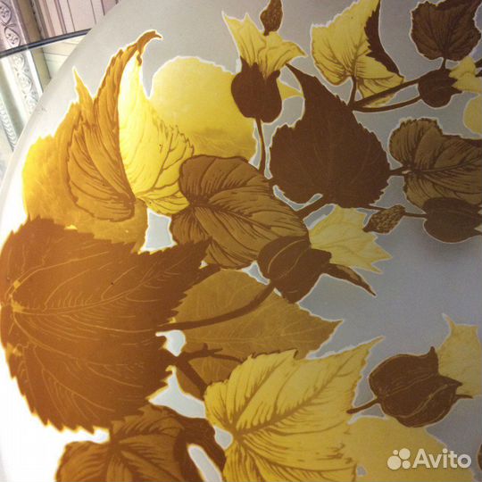 Французское блюдо в стиле арт-нуво и Галле, хх век