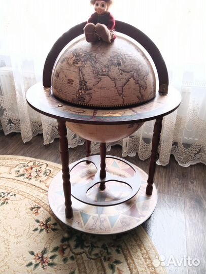 Глобус бар напольный