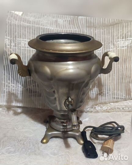 Самовар тульский электрический СССР
