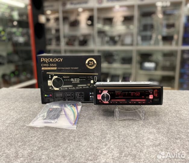 1-DIN USB/SD-ресиверы (без CD) - Prology CMD-350